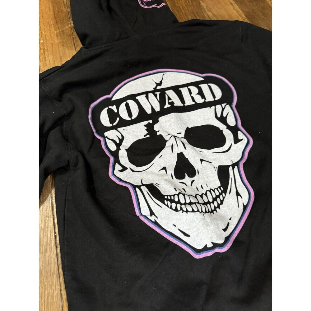 Independent Trading Company Avista Avion COWARD Graphic Hoodie Small - Picture 4 of 10